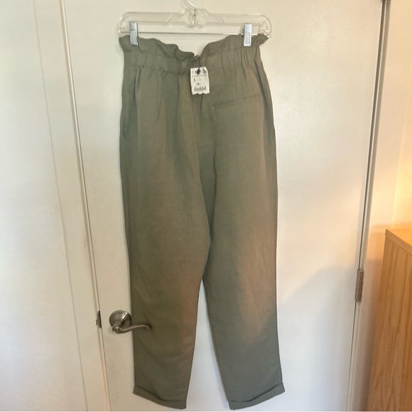 NWT Zara Z1975 Green Basic Denim Size: S - Picture 4 of 12
